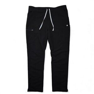 FIGS Yola Skinny Scrub Pants Women Black Professional Nurse Comfy XL/T